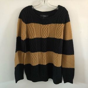 Striped Crew Neck Sweater